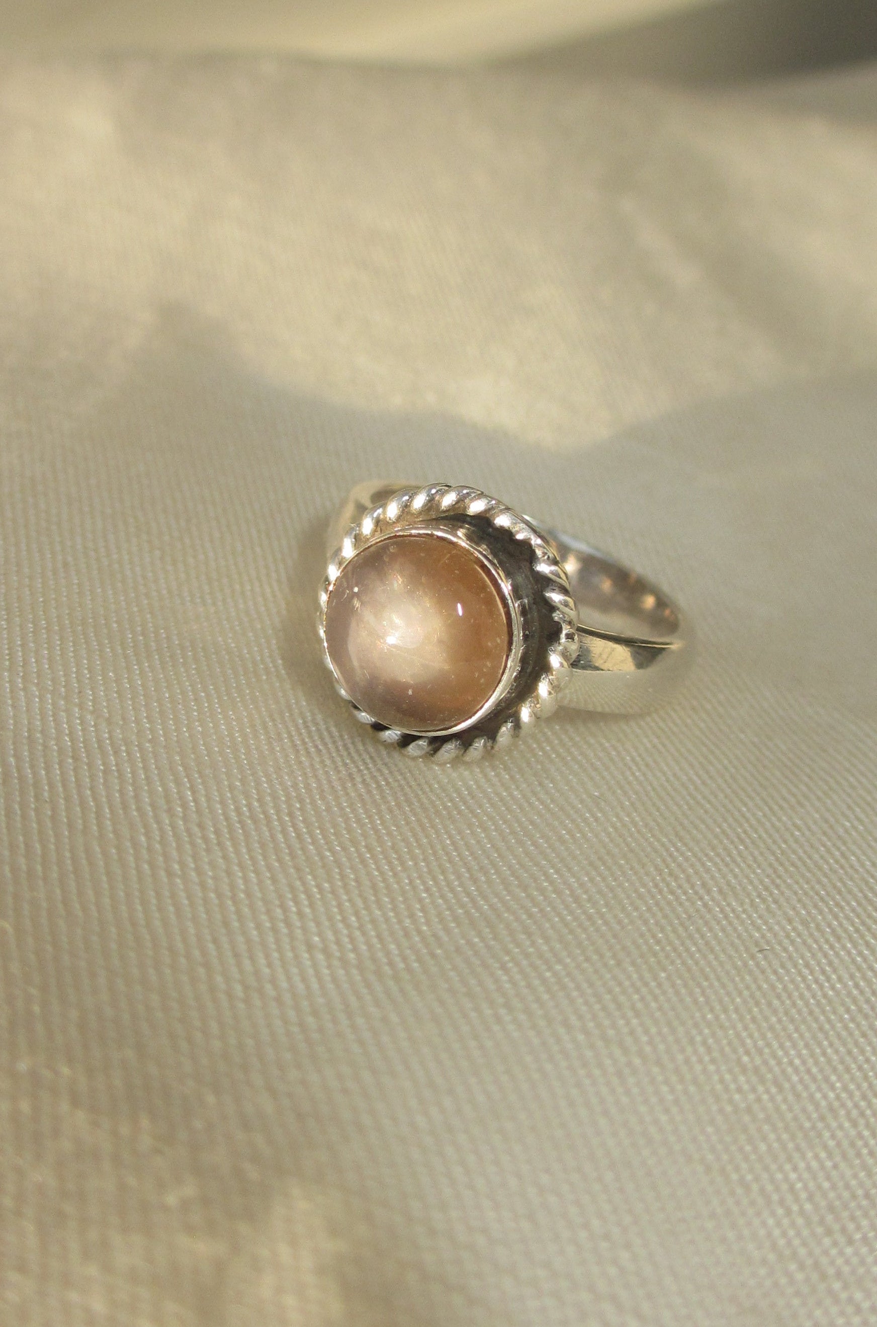 Yasmine — Peach Moonstone
